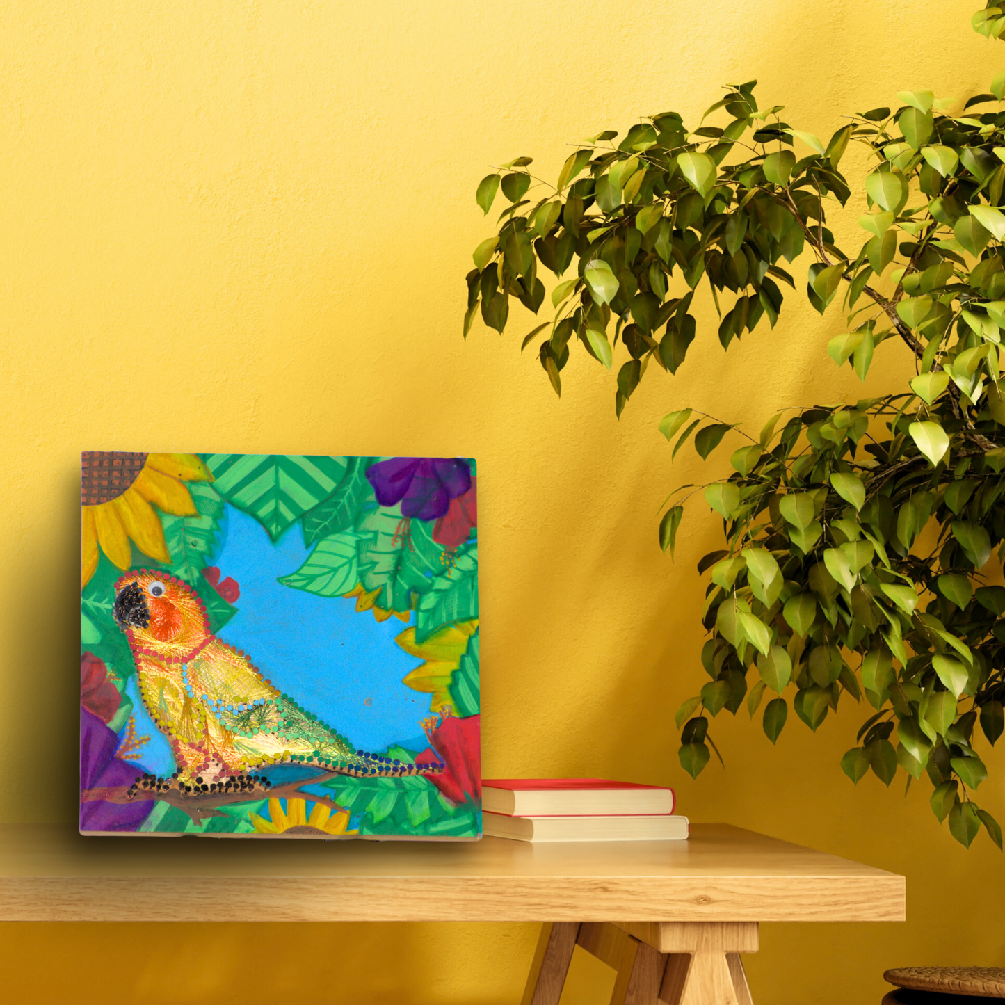 Conure Shuffle String Art Piece- Wall Décor