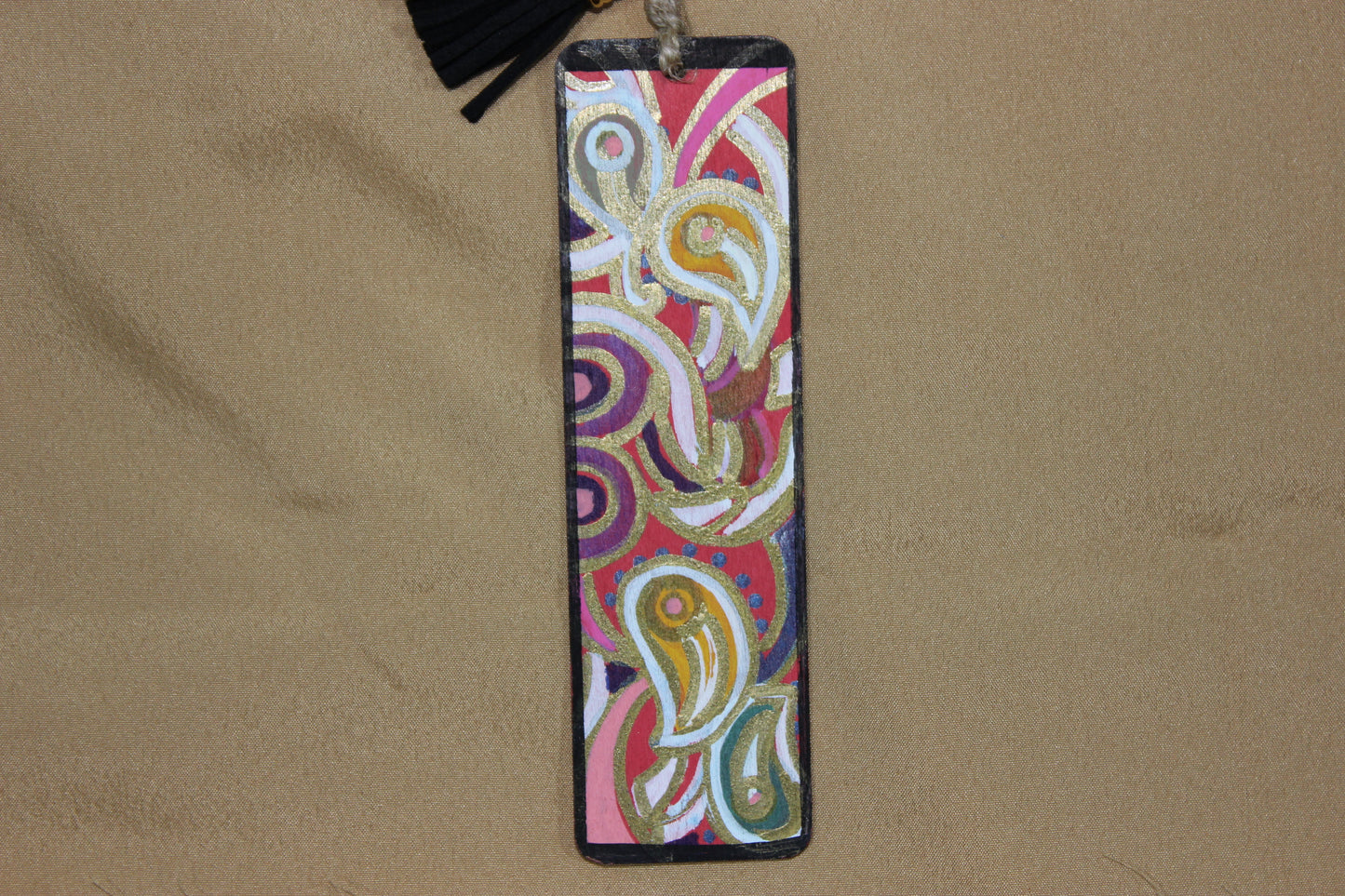 Wooden Handpainted Bookmarks
