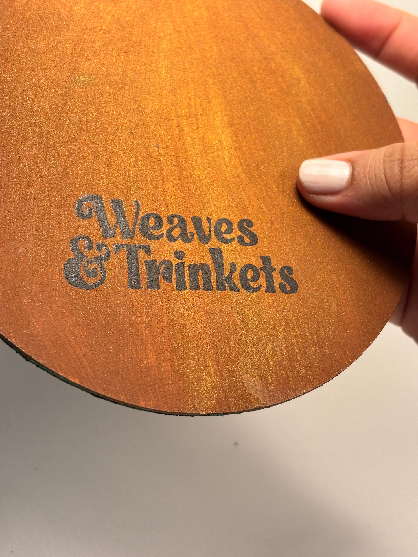 Backwaters- Handpainted Paddle Wall Art