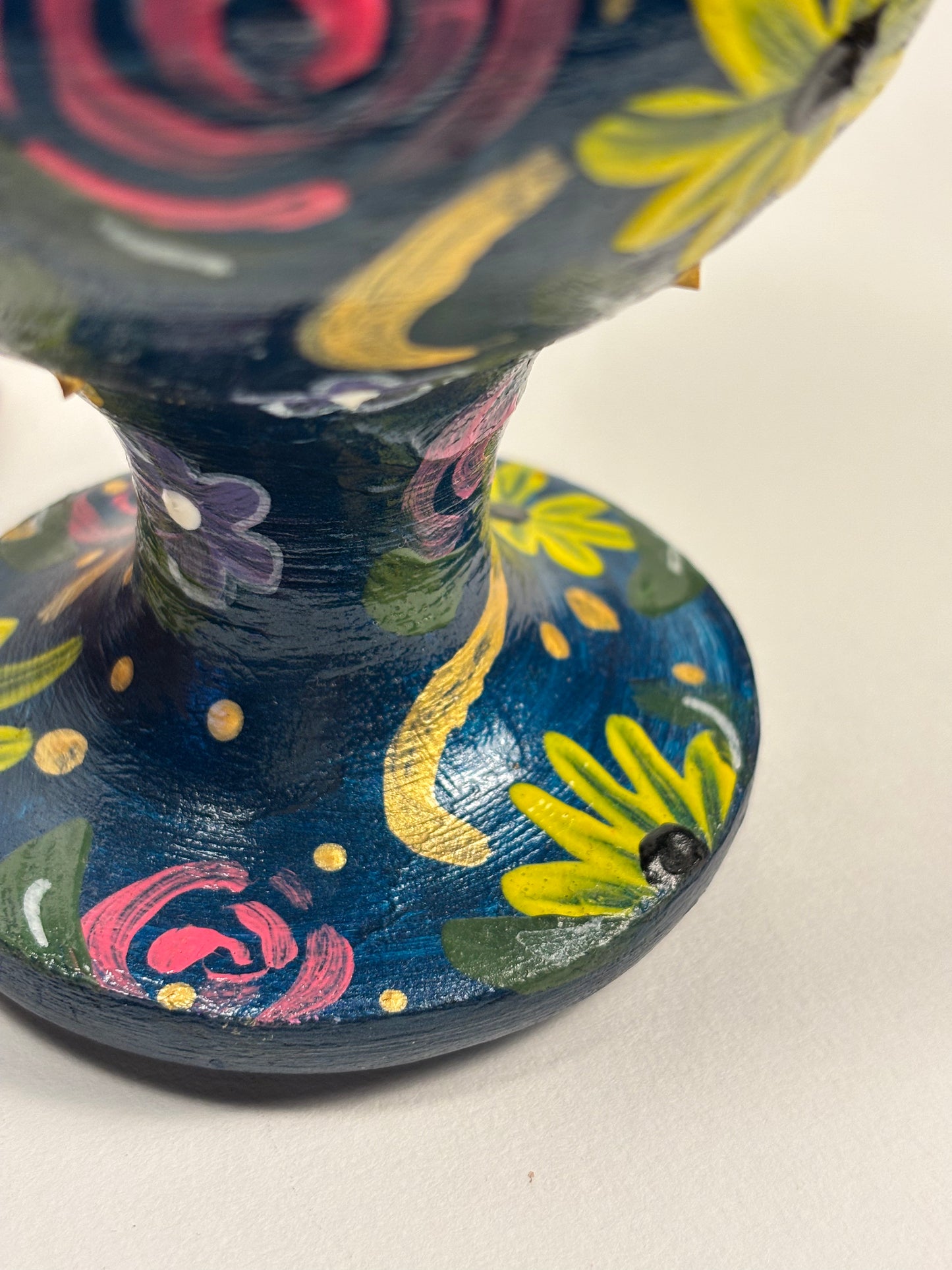 Dancing Flora – Terracotta Chalice Burner
