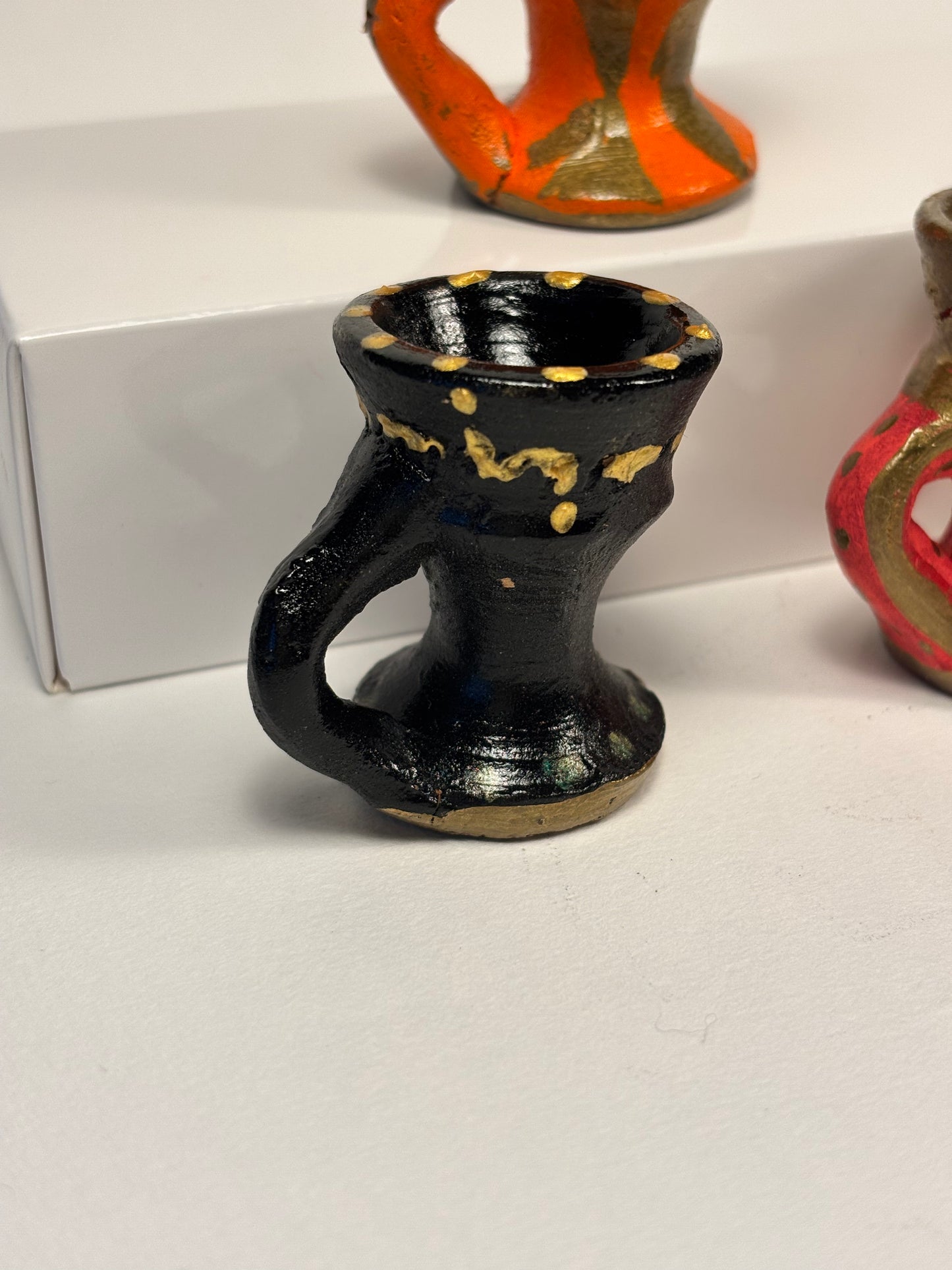 Mini Coral Burner Trio – Collector’s Trinket Set (3pcs)