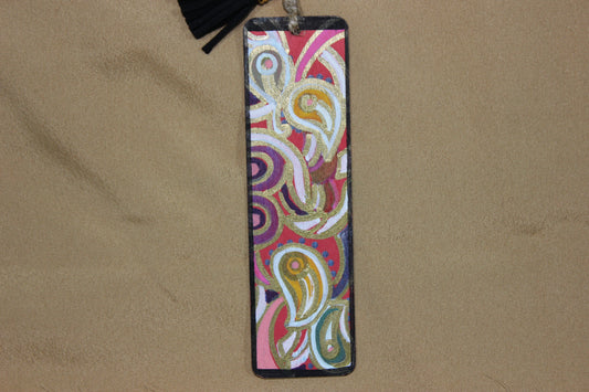 Wooden Handpainted Bookmarks