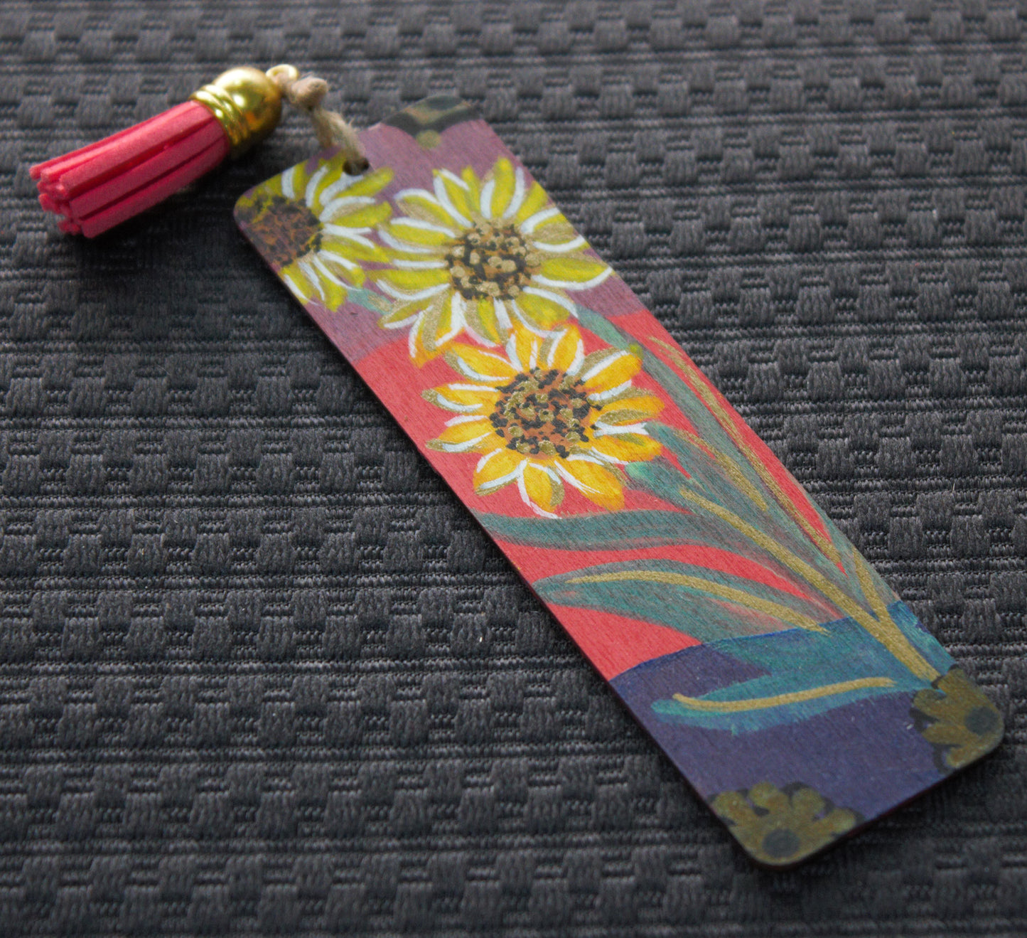 Wooden Handpainted Bookmarks