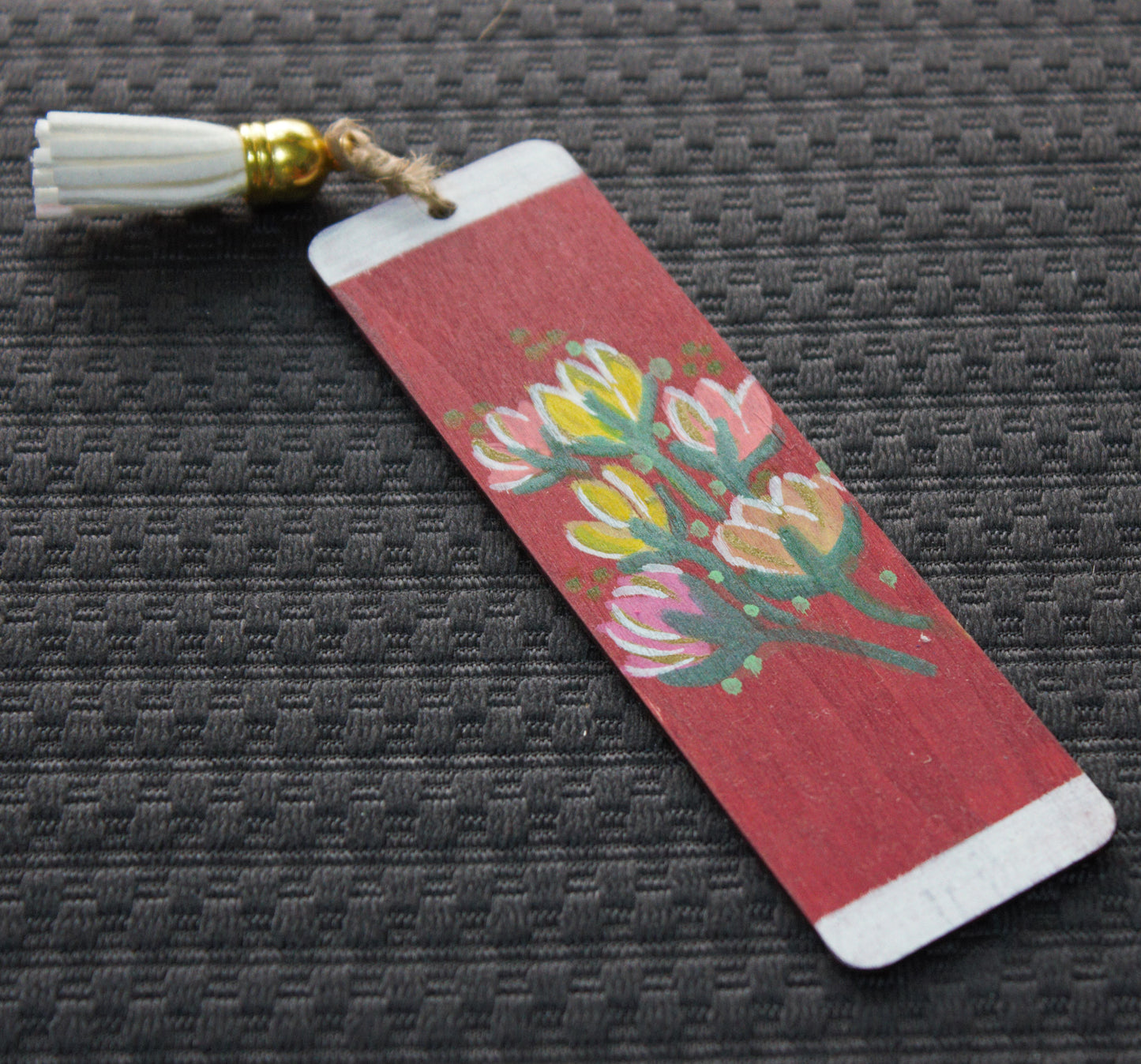 Wooden Handpainted Bookmarks