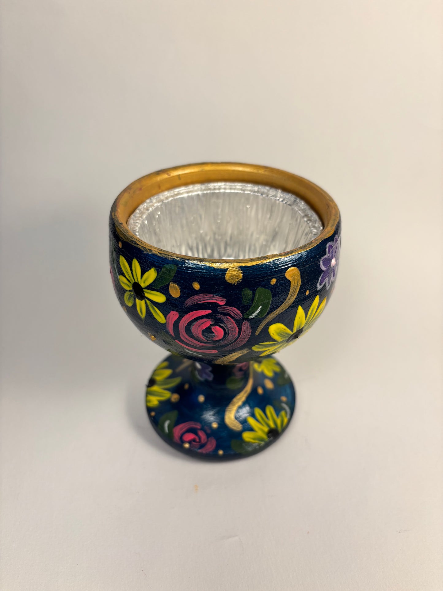 Dancing Flora – Terracotta Chalice Burner