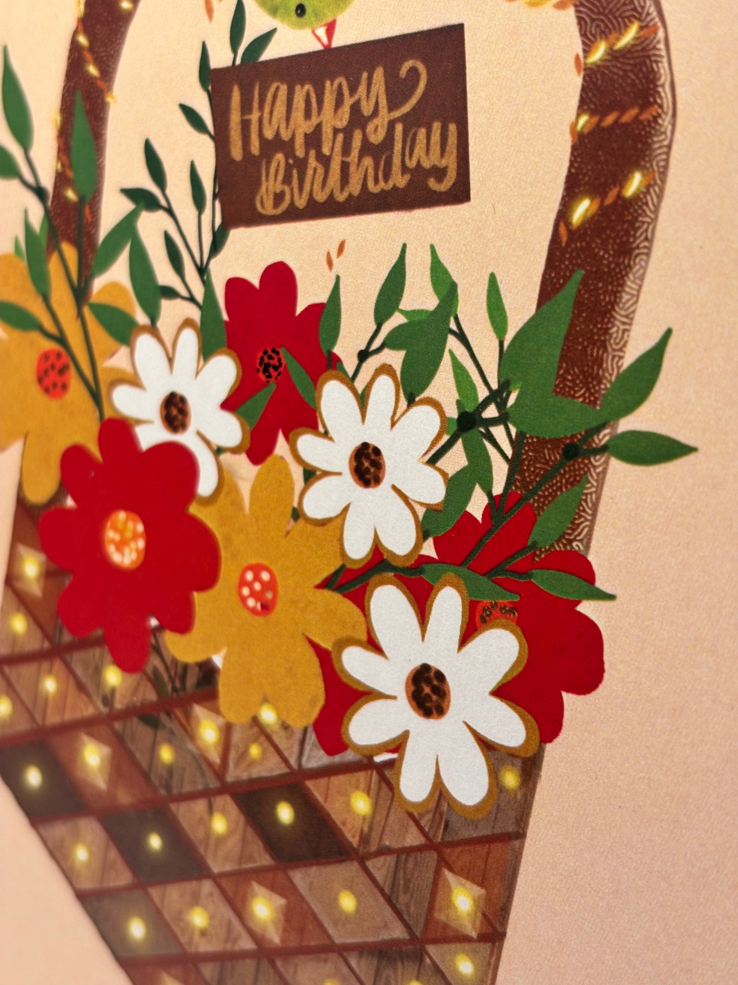 Little Birdie Birthday Card- Designer's Edit