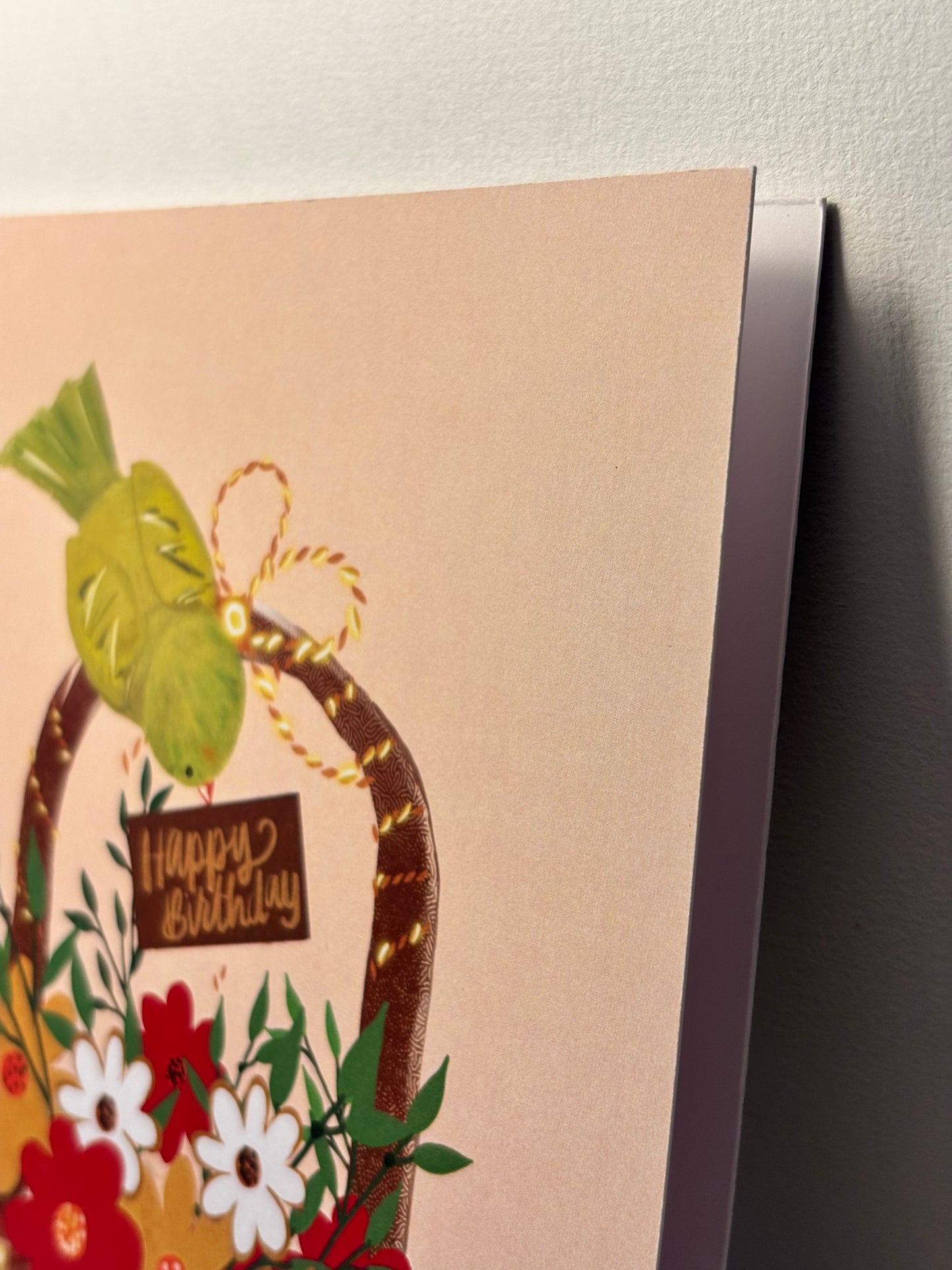Little Birdie Birthday Card- Designer's Edit