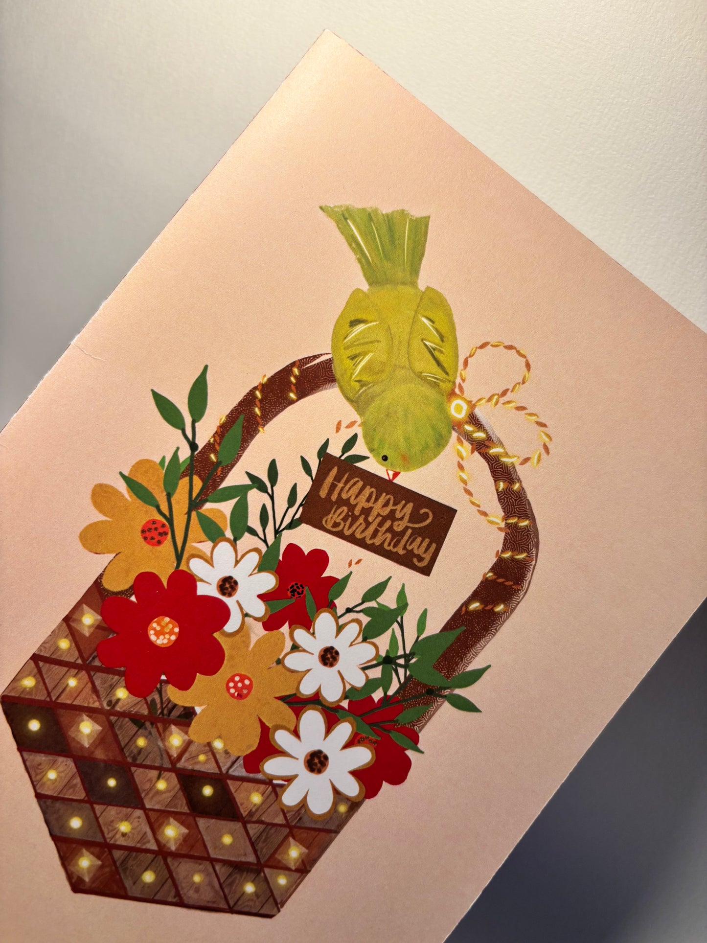 Little Birdie Birthday Card- Designer's Edit