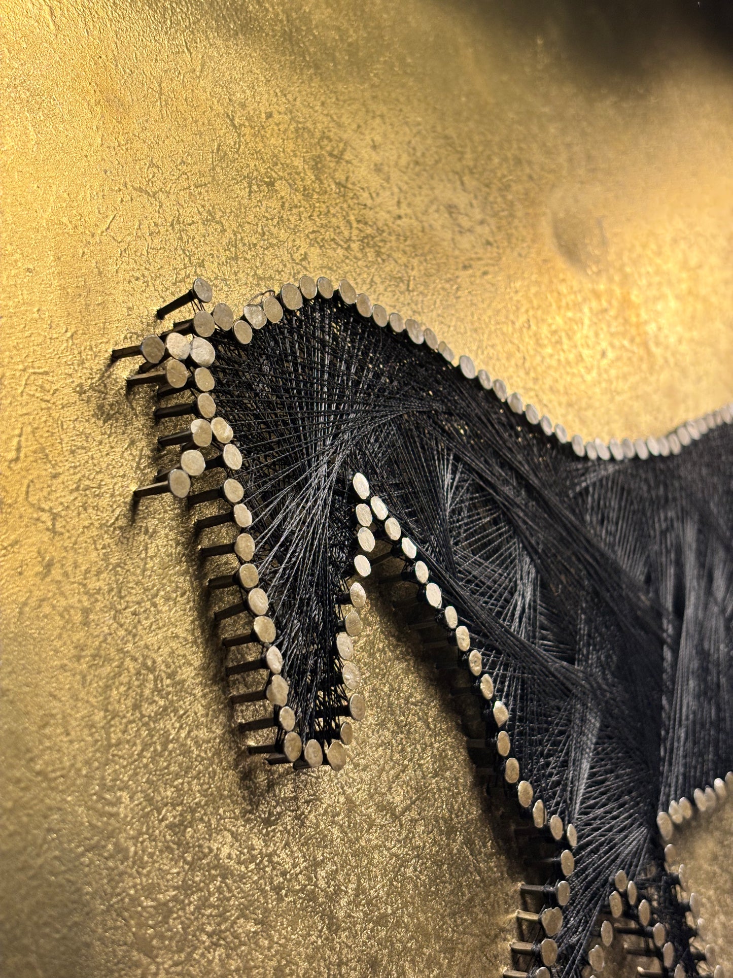 Luxe Equine String Art- Wall Décor