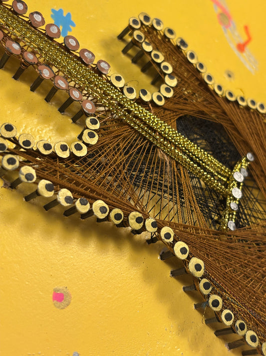 Musical Panel String Art- Wall Décor